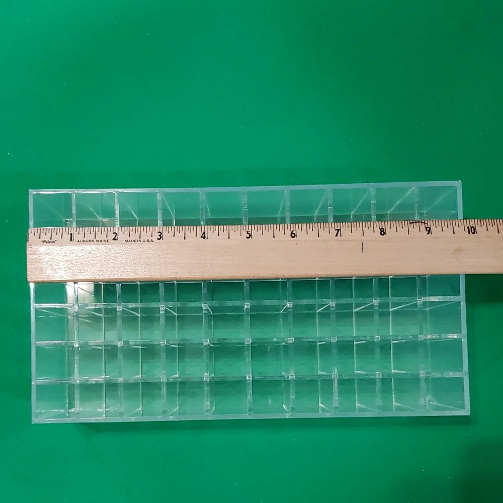Clear Organizer with 60 Compartments for Easy Storage